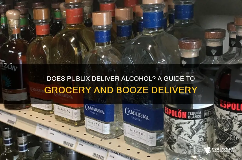 does publix deliver alcohol