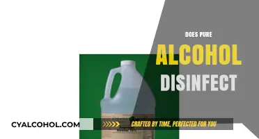 Pure Alcohol as a Disinfectant: Fact or Fiction?