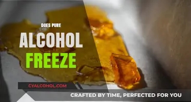 Does Pure Alcohol Freeze? Unraveling the Science Behind Its Freezing Point