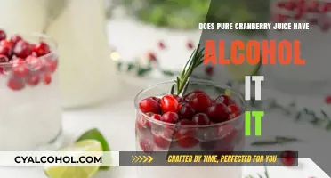 Is There Alcohol in Pure Cranberry Juice? Uncovering the Truth