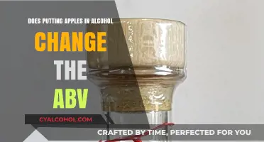 Does Adding Apples to Alcohol Alter Its ABV Percentage?