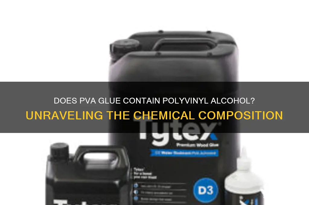does pva glue have polyvinyl alcohol