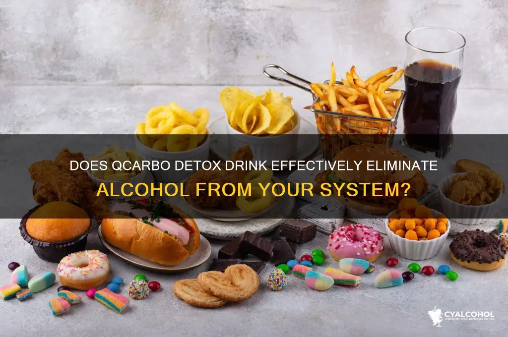 does qcarbo work for alcohol