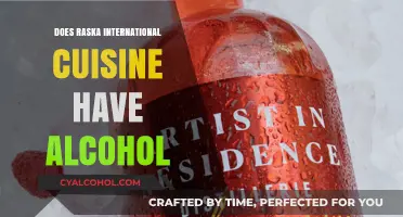 Exploring Raska International Cuisine: Alcohol Options and Menu Highlights