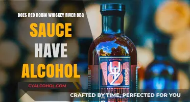 Red Robin's Whiskey River BBQ Sauce: Alcohol-Free?