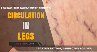 Alcohol Reduction: Improving Leg Circulation