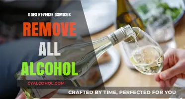 Does Reverse Osmosis Remove All Alcohol? A Comprehensive Analysis