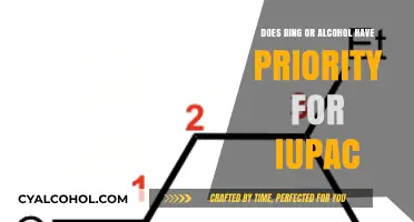 IUPAC Naming Rules: Ring vs. Alcohol Priority Explained