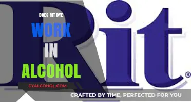 Rit Dye in Alcohol: Does It Work? A Creative Experiment
