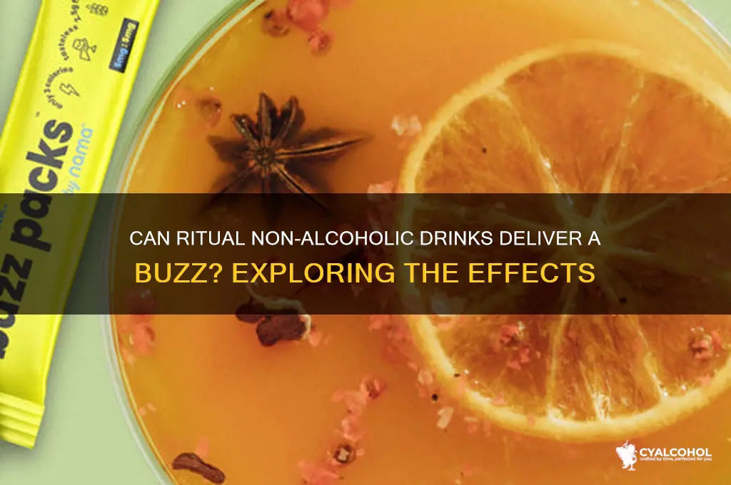 does ritual non alcoholic give you a buzz