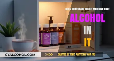 Does Robitussin Cough Medicine Contain Alcohol? A Detailed Answer