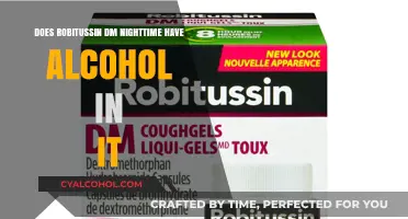 Robitussin DM Nighttime: Alcohol Content Explained for Safe Use
