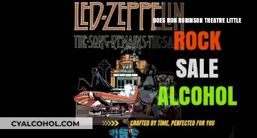 Ron Robinson Theater Little Rock: Alcohol Sales and Entertainment