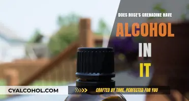 Does Rose's Grenadine Contain Alcohol? The Truth Revealed