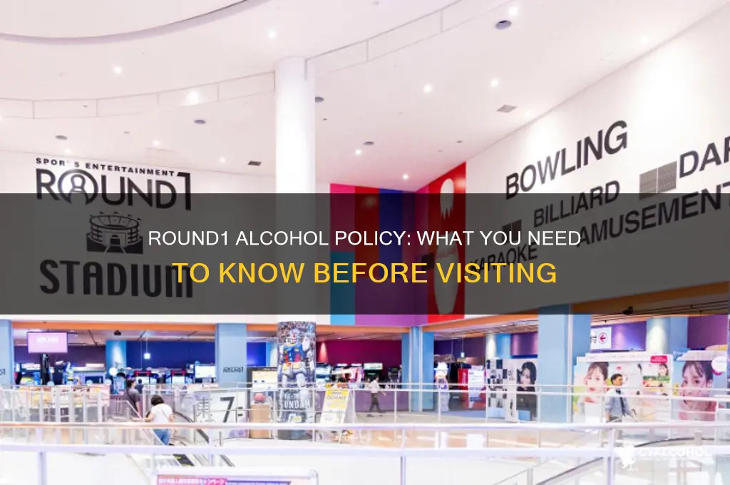 does round1 have alcohol