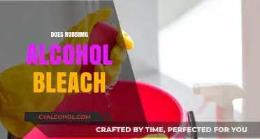 Does Rubbing Alcohol Bleach? Uncovering the Truth and Practical Uses