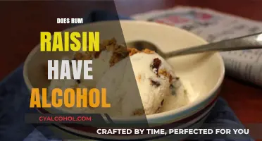 Does Rum Raisin Ice Cream Contain Alcohol? The Surprising Truth