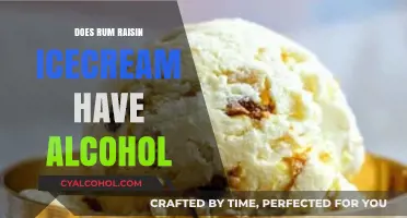 Rum Raisin Ice Cream: Alcohol Content Explained and Debunked