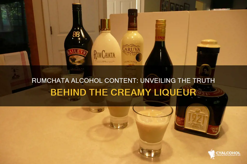 does rumchata have alcohol in it