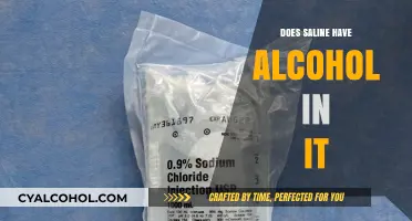 Does Saline Contain Alcohol? Unraveling the Truth About Its Ingredients