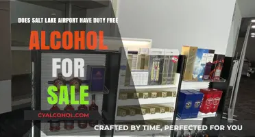 Salt Lake Airport Duty-Free Alcohol Availability