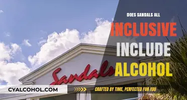 Does Sandals All-Inclusive Include Alcohol? A Complete Guide