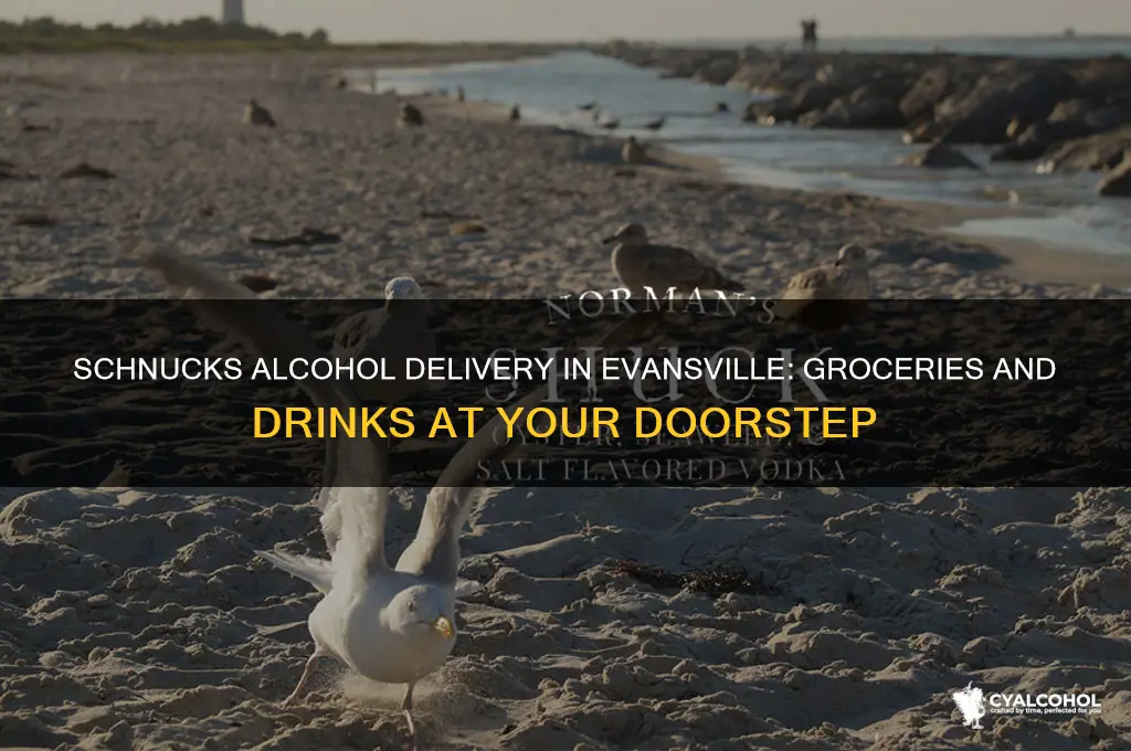 does schnucks deliver alcohol evansville groceries