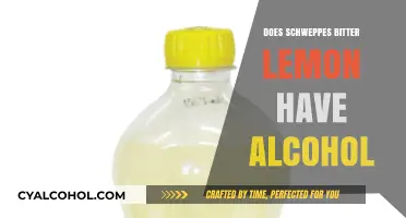 Schweppes Bitter Lemon: Alcohol Content Explained and Myths Debunked