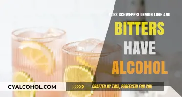 Schweppes Lemon Lime and Bitters: Alcohol Content Explained