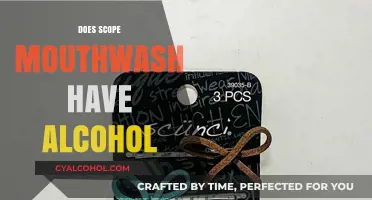 Does Scope Mouthwash Contain Alcohol? Uncovering the Ingredients and Effects