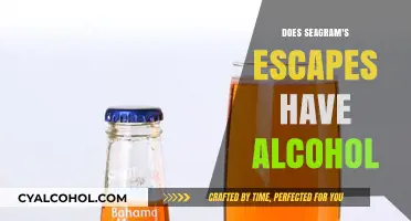 Does Seagram's Escapes Contain Alcohol? Uncovering the Truth