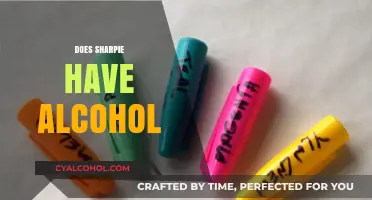 Does Sharpie Contain Alcohol? Uncovering the Truth About Its Ingredients