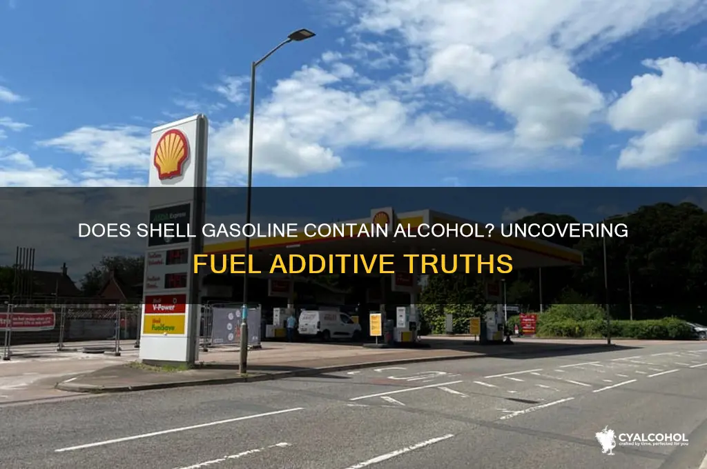 does shell have alcohol