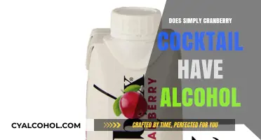 Does Simply Cranberry Cocktail Contain Alcohol? Uncovering the Truth