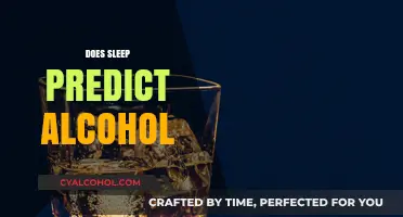 Sleep Patterns and Alcohol Consumption: Uncovering the Predictive Link