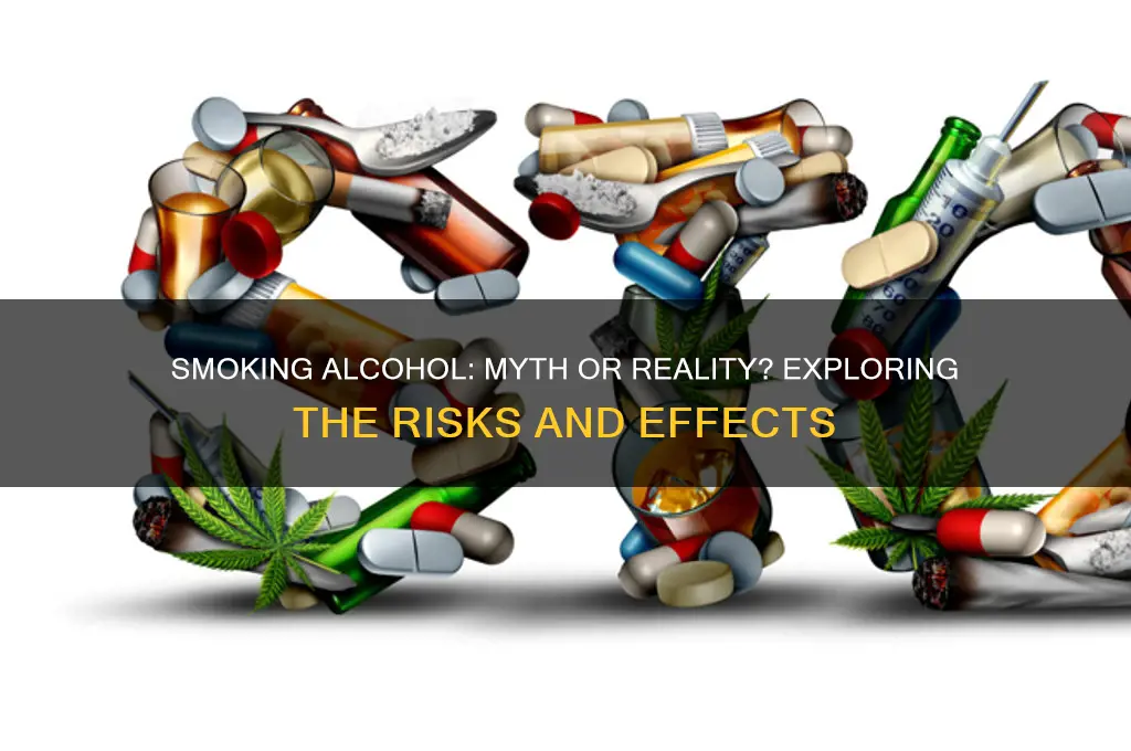 does smoking alcohol work