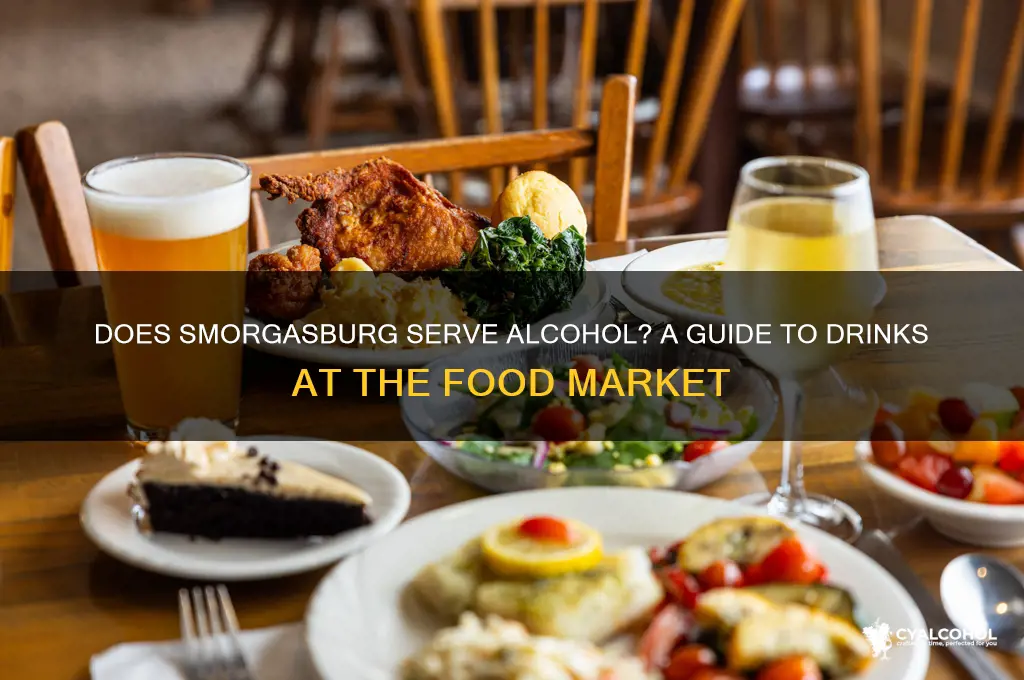 does smorgasburg have alcohol