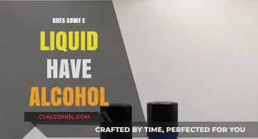 Does E-Liquid Contain Alcohol? Uncovering the Truth About Ingredients