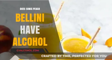 Sonic Peach Bellini Alcohol Content: What You Need to Know