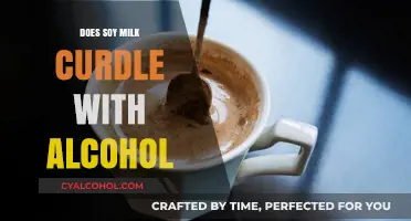 Soy Milk and Alcohol: Does It Curdle? Find Out Here