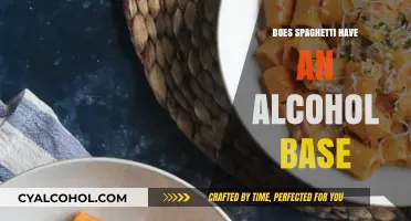 Spaghetti and Alcohol: Unraveling the Myth of Its Base Ingredients