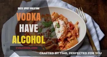 Spicy Rigatoni Vodka: Alcohol Content Explained in Detail