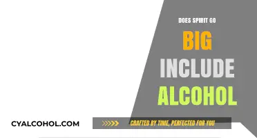 Does Spirit Go Big Include Alcohol? Unpacking the Details