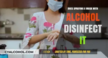 Alcohol Spray: Effective Mask Disinfectant or Potential Health Risk?