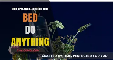 Does Spraying Alcohol on Your Bed Kill Germs or Harm Fabrics?