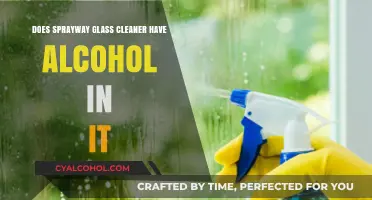 Does Sprayway Glass Cleaner Contain Alcohol? Ingredients Explained