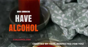 Sriracha and Alcohol: Unraveling the Truth Behind the Sauce