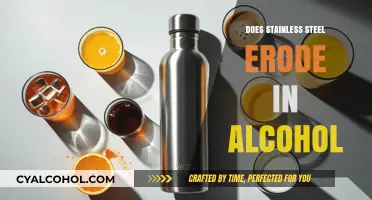 Stainless Steel and Alcohol: Does Erosion Occur in Spirits?