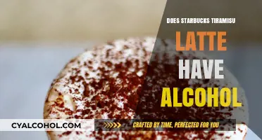 Starbucks Tiramisu Latte: Alcohol-Free or Boozy Delight?