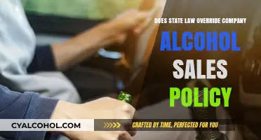 State Law vs. Company Alcohol Sales Policy: Which Takes Precedence?